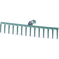LOBSTER Metal Rake without handle - 39cm (108461)