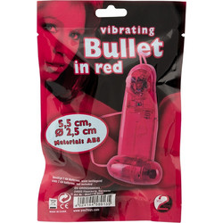 You2Toys Vibrating Bullet Δονητής Bullet για Ζευγάρια με Τηλεχειριστήριο Κόκκινος