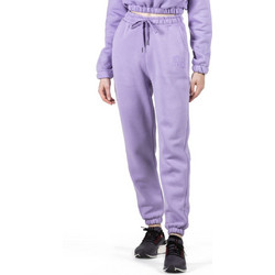 Target Γυναικείο Παντελόνι Φόρμας Fleece με Λάστιχο Λιλά W23-66112-48
