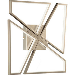 Φωτιστικό Οροφής Ondaluce Pl.Square/Pc-Oro Χρυσό