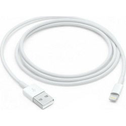 Ezra Regular USB-A to Lightning Cable 1m White DC15