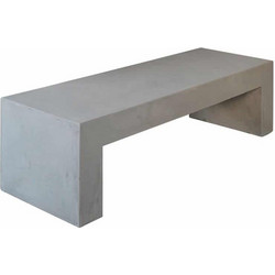 CONCRETE Πάγκος Cement Grey 150x40x40cm Woodwell Ε6202 - Woodwell