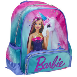 Gim Barbie Fantasy Σχολική Τσάντα Πλάτης Νηπιαγωγείου Πολύχρωμη 349-75053
