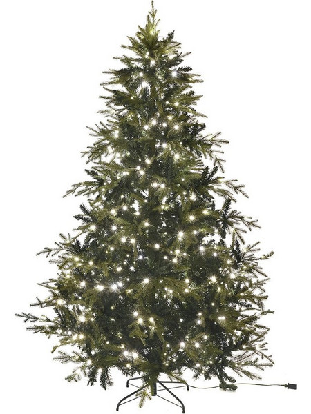Eira Star δέντρο πράσινο χριστουγεννιάτικο με ενσωματωμένα 650 λαμπάκια λευκά led 240 εκ