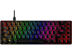HyperX Alloy Origins 65 Μηχανικό Gaming Πληκτρολόγιο 65% με Custom Red Διακόπτες RGB Black