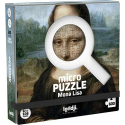Puzzle Londji Micro Μόνα Λίζα 600 Κομμάτια