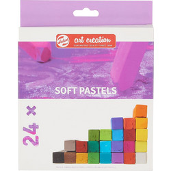 Royal Talens Art Creation Soft Pastels Κηρομπογιές Ξηροπαστέλ Σετ 24 Χρώματα