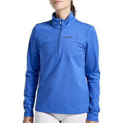 Saucony Solstice 1/4 Zip Γυναικείο Αθλητικό Φούτερ Γαλάζιο SAW800390-PLH