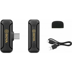 Boya BY-WM3T2-U1 Σετ Ασύρματο Μικρόφωνο Πέτου USB-C