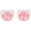 KikkaBoo Ορθοδοντικές Πιπίλες Σιλικόνης 6-18m Savanna Pink 2τμχ