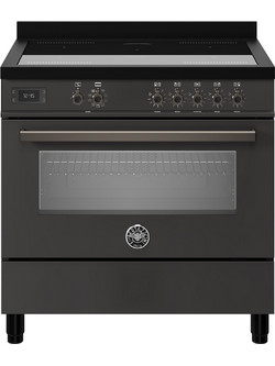 Bertazzoni PRO95I1ECAT Κουζίνα Ηλεκτρική 86lt με Επαγωγικές Εστίες 89.5cm