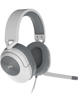 Corsair HS55 Gaming Headset Over Ear White