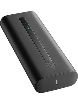 Cellular Line Thunder Power Bank 20000mAh 20W Black