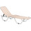 HomeMarkt Ξαπλώστρα Παραλίας Αλουμινίου Εκρού HM5071.60
