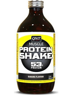 QNT Shake Banana Πρωτεΐνη Ορού Γάλακτος 500ml