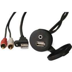 Fusion Panel Mount Use/3.5 mm Aux Connector