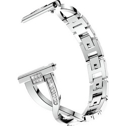 Μπρασελέ Ατσάλινο B020018SL 18mm Ασημί