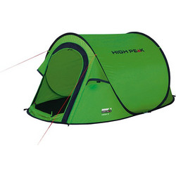 High Peak Vision Σκηνή Camping Τούνελ 2 Ατόμων 3 Εποχών Pop Up 235x140x100cm