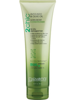 Giovanni 2Chic Ultra Moist Conditioner για Ψαλίδα για Ξηρά & Ταλαιπωρημένα Μαλλιά 250ml