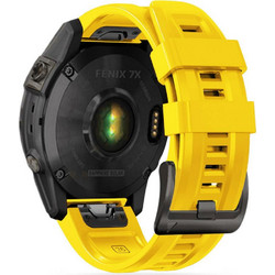 Tech-Protect Iconband Λουράκι Σιλικόνης Yellow (Fenix 6 / 6 Pro / 7)