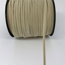 Κορδόνι Σουέτ Ιβουάρ 3mm χ 100M | Α182ΙΒ, rin-a182ib