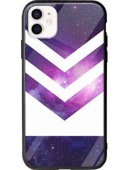 Θήκη Space Chevron iPhone 12 mini Groove TPU (Tempered Glass και TPU)