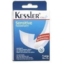 Kessler Sensitive Hypoallergenic Παιδικό Αυτοκόλλητο Επίθεμα 6x100cm 1τμχ
