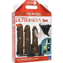 Vac-U-Lock - Dual Density ULTRASKYN Set - Chocolate