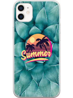 Θήκη Summer iPhone 12 mini Flexible TPU (Διάφανη Σιλικόνη)
