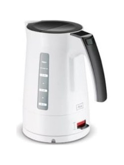 Melitta Enjoy Aqua Βραστήρας 1.7lt 2400W Λευκός Μαύρος