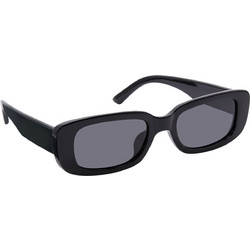 EyeLead L698 Γυαλιά Ηλίου Τετράγωνα Κοκάλινα Μαύρα με Μαύρο Polarized Φακό