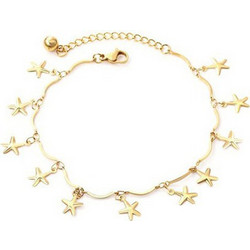 Medisei Dalee Stainless Steel Starfish Αλυσίδα Ποδιού 1 τεμάχιο
