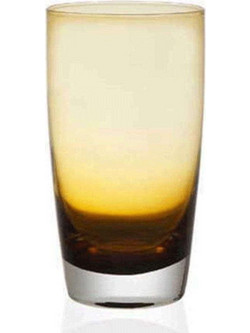 Cryspo Trio Ποτήρι Νερού Γυάλινο Irid Amber 540ml 52.014.50