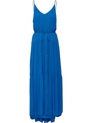 Only Merle Maxi Καλοκαιρινό Καθημερινό Φόρεμα Royal Blue 15255183