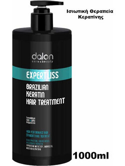 Dalon Expertliss Brazilian Ισιωτική Θεραπεία Μαλλιών Κερατίνης για Φριζάρισμα 1lt