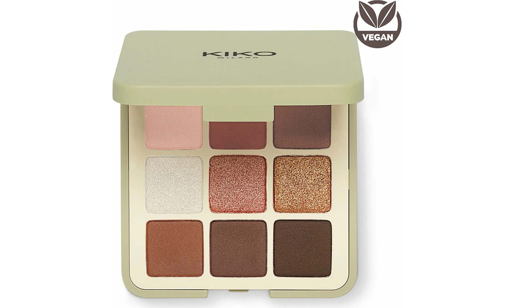 Kiko Milano Green Me Eyeshadow Palette 101 Cool Spice BestPrice.gr