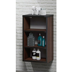 Knidos Legnano Στήλη/Κολώνα Μπάνιου Κρεμαστή 30X30X60 εκ. Μαύρη