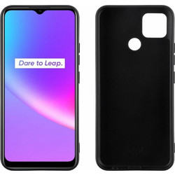 Idol 1991 Velvet TPU Θήκη Realme C25/C25s Black