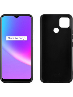 Idol 1991 Velvet TPU Θήκη Realme C25/C25s Black