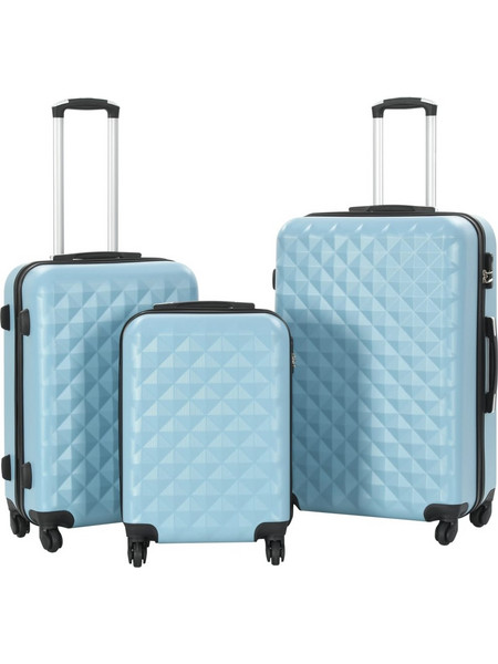 vidaXL 91889 Σετ Βαλίτσες 3τμχ Γαλάζιες