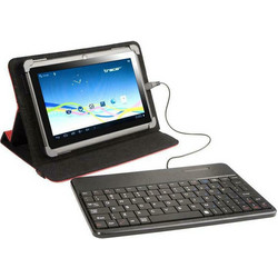 Tracer Smart Fit With Keyboard Red (Universal 7"-8")