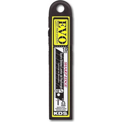 KDS LB-10B EVO Λάμες Μαχαιριών Σπαστές Μαύρες 18 x 0.5mm - 10τεμ