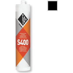 Elastotet S400 Όξινη Αντιμυκητιακή Σιλικόνη 280ml (xρώμα: Μαύρο)