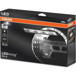 DRL Set Φώτα Ημέρας Universal LEDriving PX-5 12Volt 12.5 Watt Osram LEDDRL301 BK 2 Τεμάχια 0025713