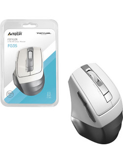 A4Tech FG35 Fstyler Ασύρματο Ποντίκι Silver