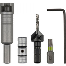 WOLFCRAFT Σύστημα Ταχείας Εναλλαγής Wolfcraft Flipbit Σετ 4 Τεμ