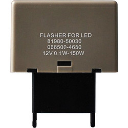 LED FLASHER (ΦΛΑΣΙΕΡΑ) 8 ΕΠΑΦΩΝ (L+) 40x30x27mm M-TECH- 1ΤΕΜ