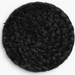 Σουβέρ Ural (Σετ 4Τμχ) LBTCAURAL10NEG Φ10cm Black Calma House Jute