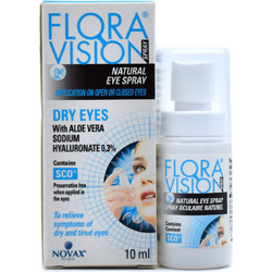 Novax Pharma Flora Vision Dry Eyes Spray 10ml