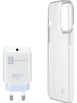 Cellular Line iPhone 14 Pro Transparent Starter Kit